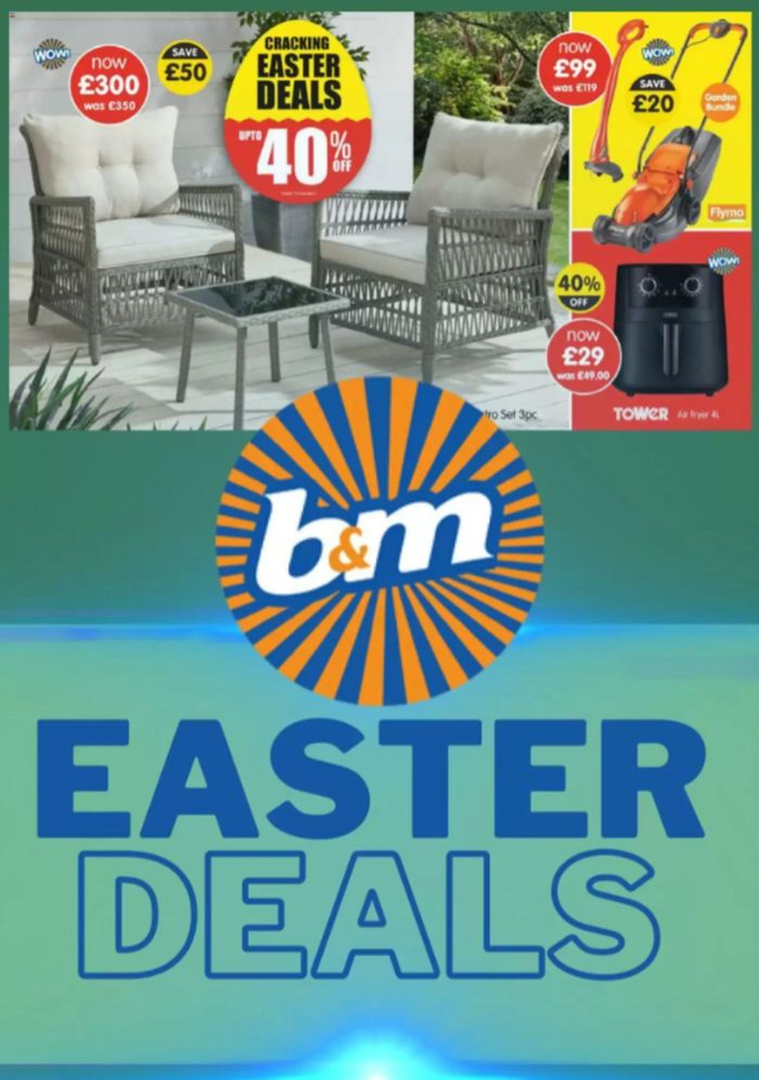 B&M Stores catalogue in Belper | Easter Deals  | 25/03/2024 - 23/04/2024