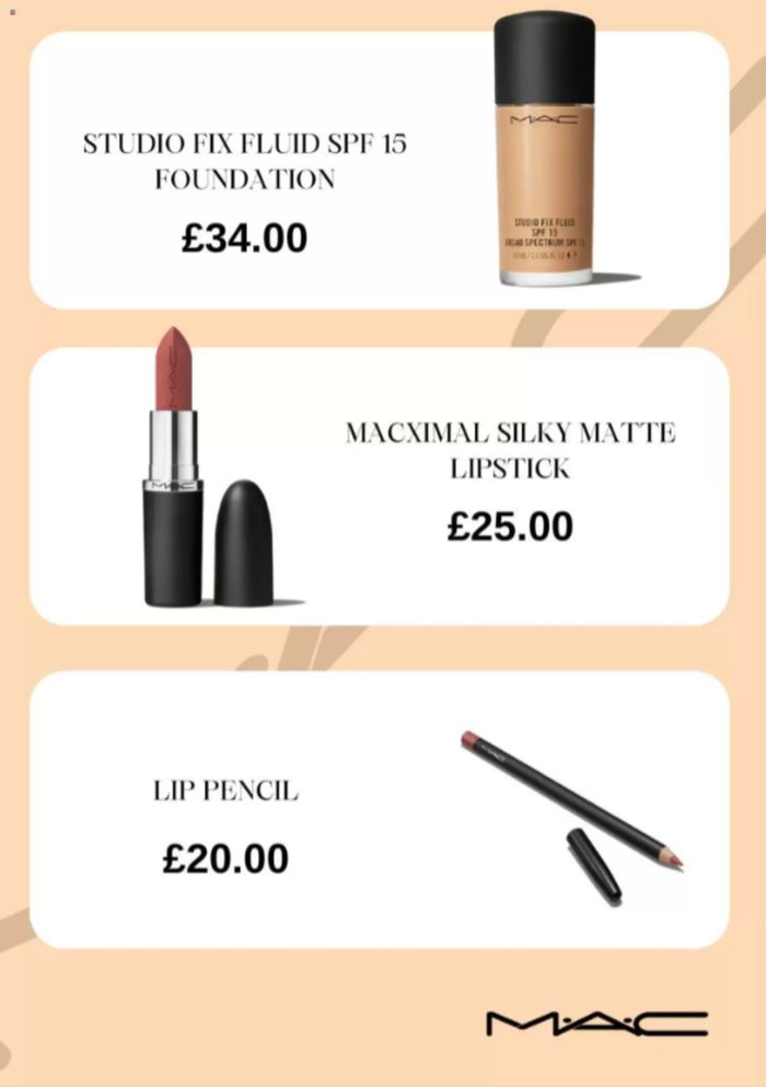 MAC Cosmetics catalogue in Cardiff | Beauty & Makeup Bestsellers | 25/03/2024 - 24/04/2024