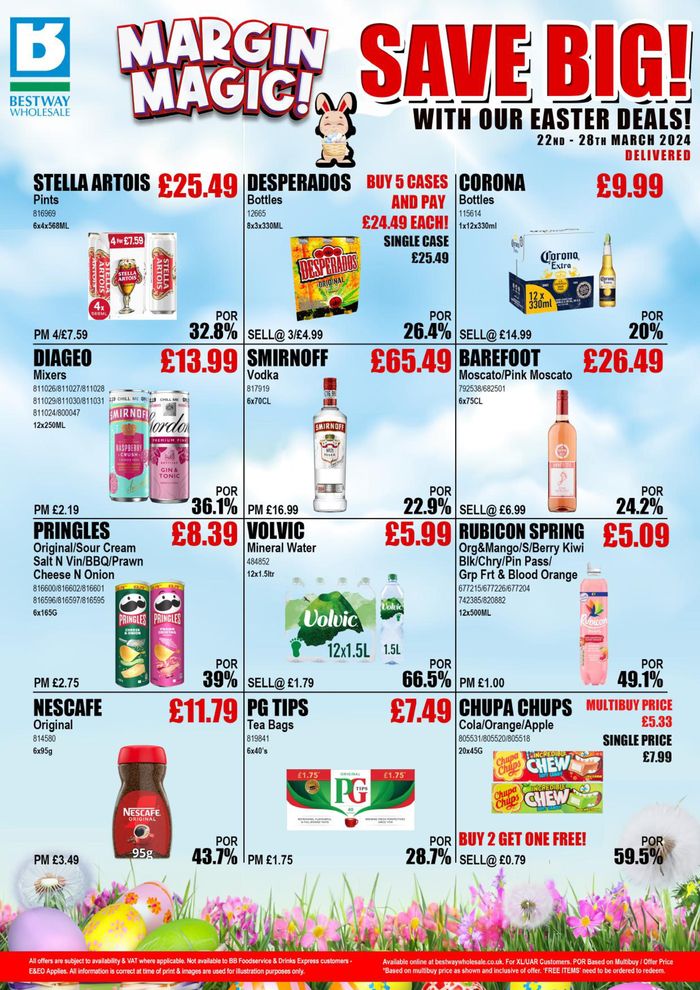 Bestway catalogue | Save Big With Our Easter Deals | 25/03/2024 - 28/03/2024