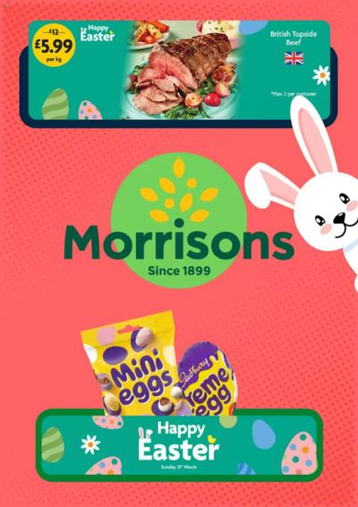 Morrisons catalogue in Aylesbury | Happy Easter | 25/03/2024 - 31/03/2024