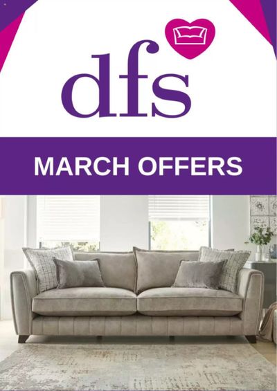 Home & Furniture offers in Aylesbury | March Offers in DFS | 26/03/2024 - 26/04/2024