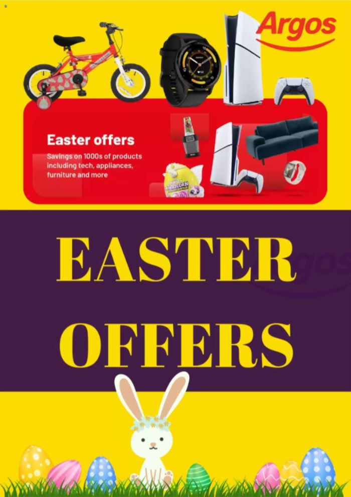 Argos catalogue in Solihull | Easter Offers | 26/03/2024 - 01/04/2024