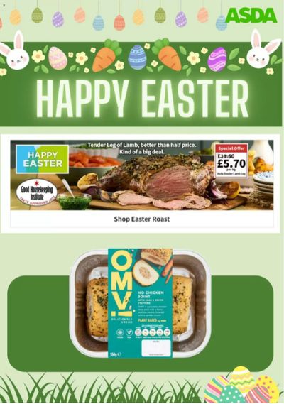 Asda catalogue in Stockport | Happy Easter | 26/03/2024 - 01/04/2024