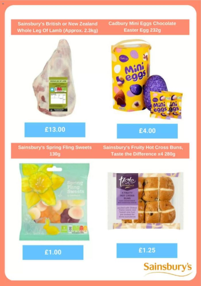 Sainsbury's catalogue in Birmingham | Hop Into Easter  | 26/03/2024 - 01/04/2024