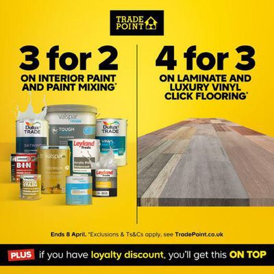 Garden & DIY offers in Cannock | Latest Deals in TradePoint | 26/03/2024 - 08/04/2024