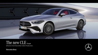 Mercedes-Benz catalogue in London | Mercedes Benz CLE Coupé | 03/04/2024 - 31/08/2024