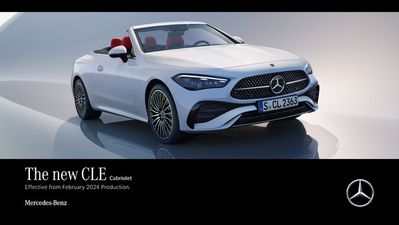 Mercedes-Benz catalogue in Edinburgh | Mercedes Benz CLE Cabriolet | 03/04/2024 - 31/10/2024