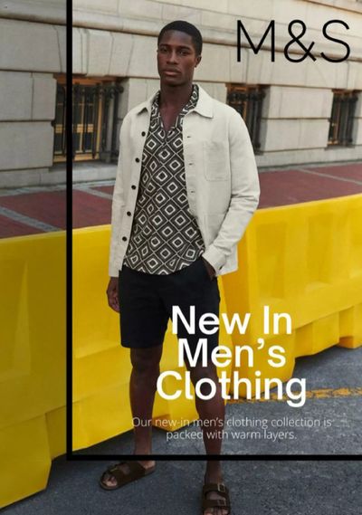 Marks & Spencer catalogue in Edinburgh | New In Men's Clothing | 02/04/2024 - 30/04/2024