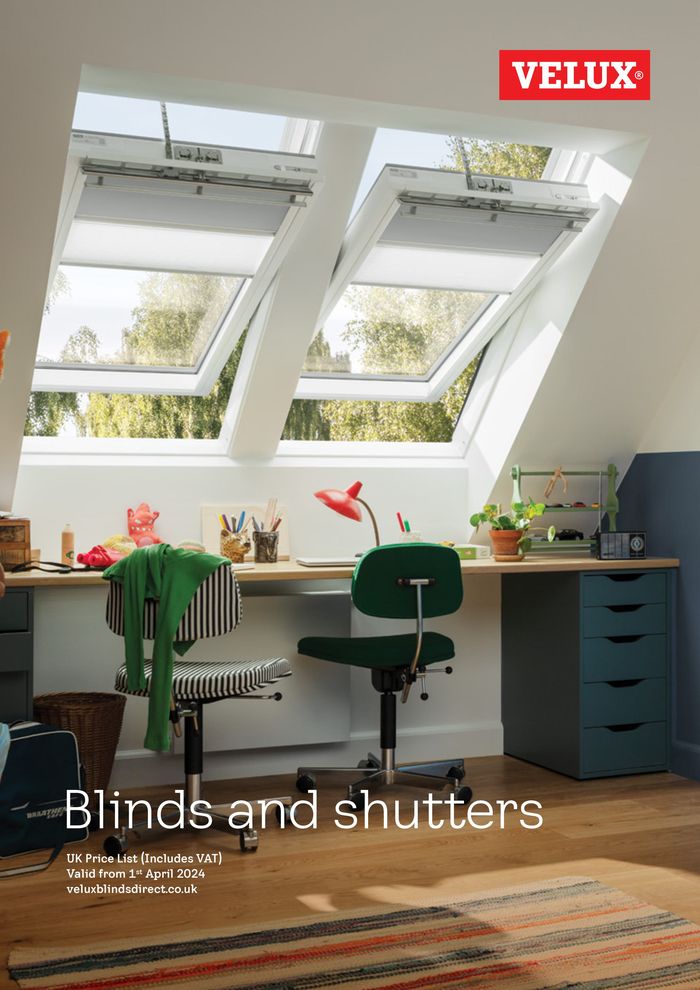 Velux catalogue in Belfast | Blinds and Shutters 2024 | 02/04/2024 - 31/12/2024