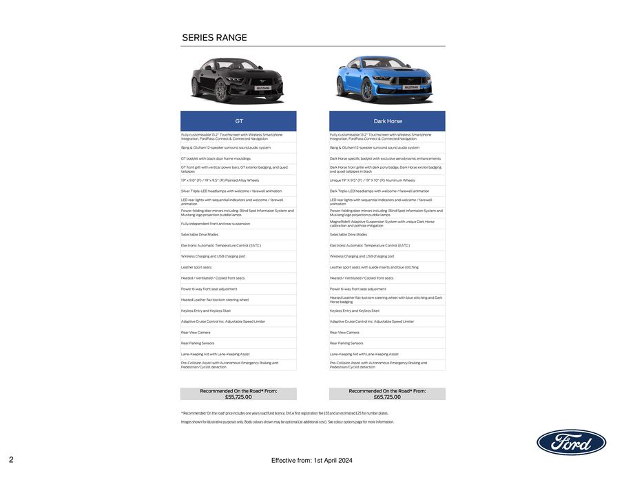 Ford catalogue in Omagh | FORD MUSTANG | 06/04/2024 - 30/09/2024