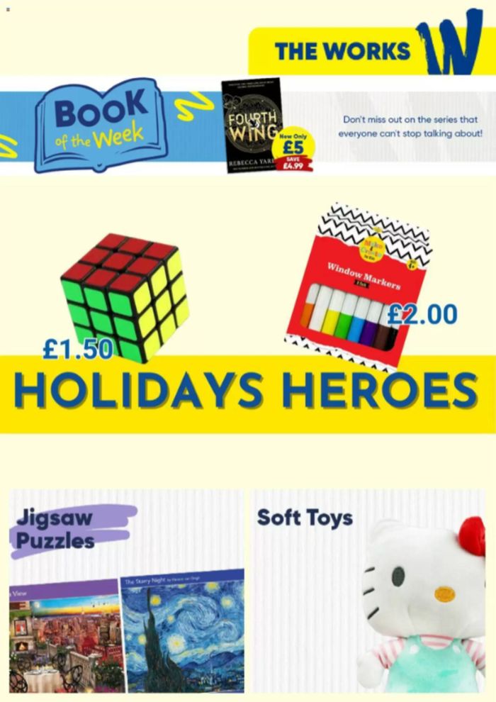 The Works catalogue in Southampton | Holidays Heroes | 08/04/2024 - 07/05/2024