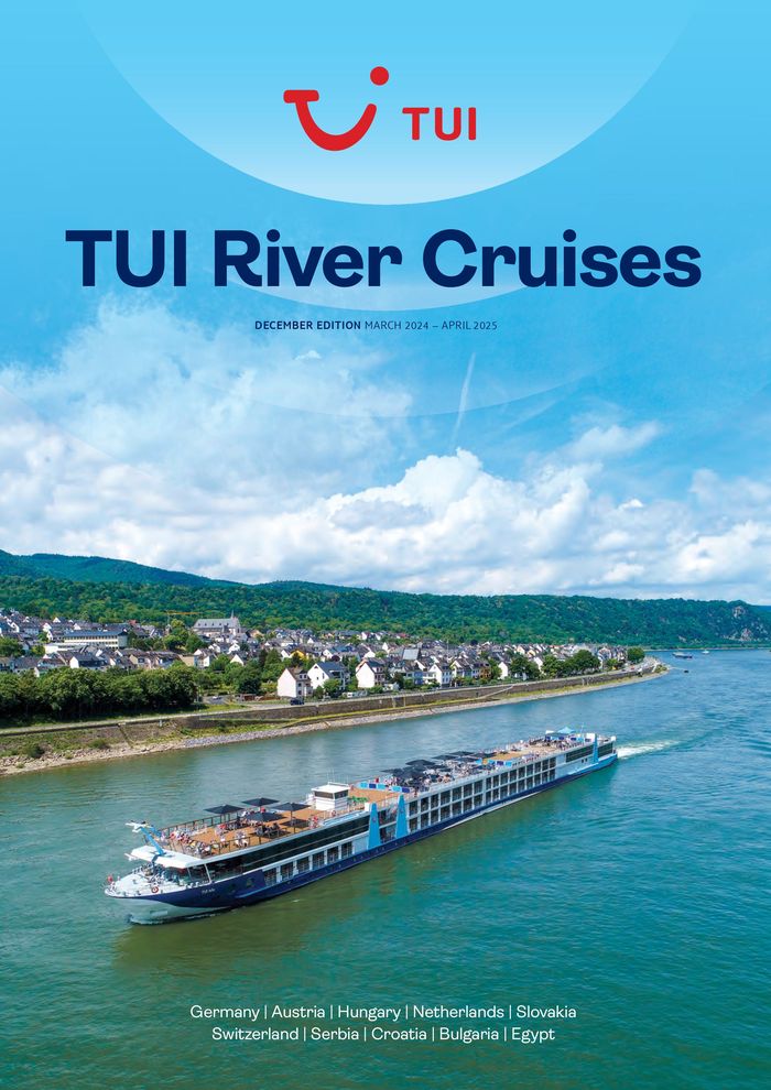 Tui catalogue in York | TUI River Cruises April 2025 | 09/04/2024 - 30/04/2025