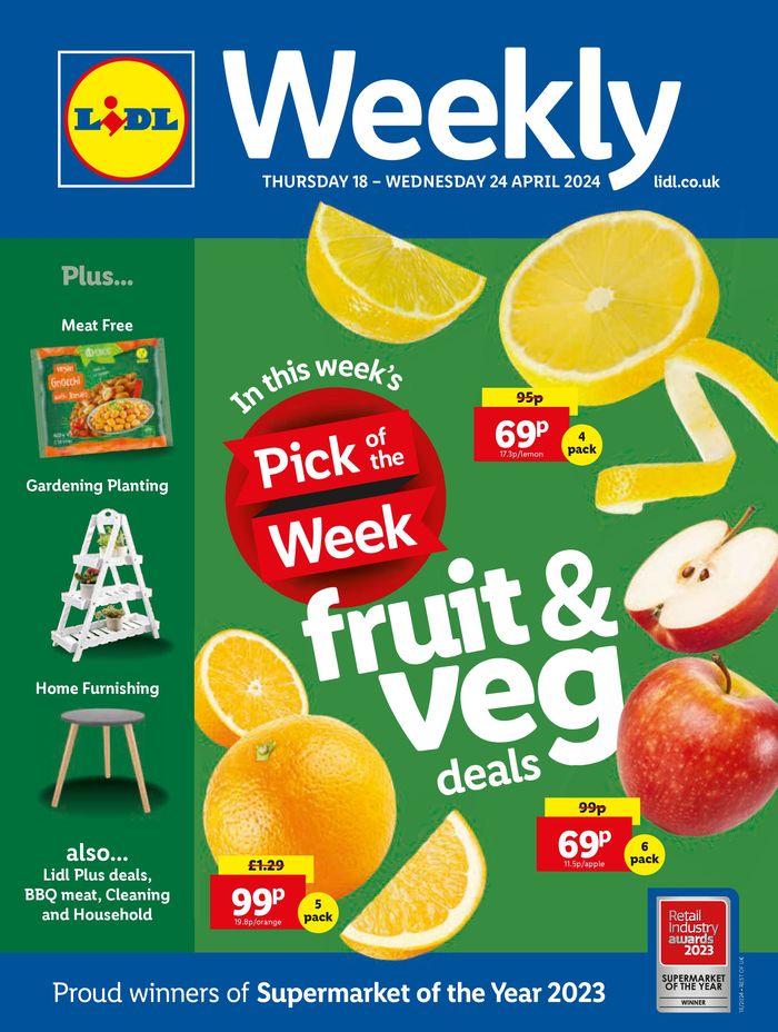 Lidl catalogue in Prestwich | Pick Of The Week | 18/04/2024 - 24/04/2024
