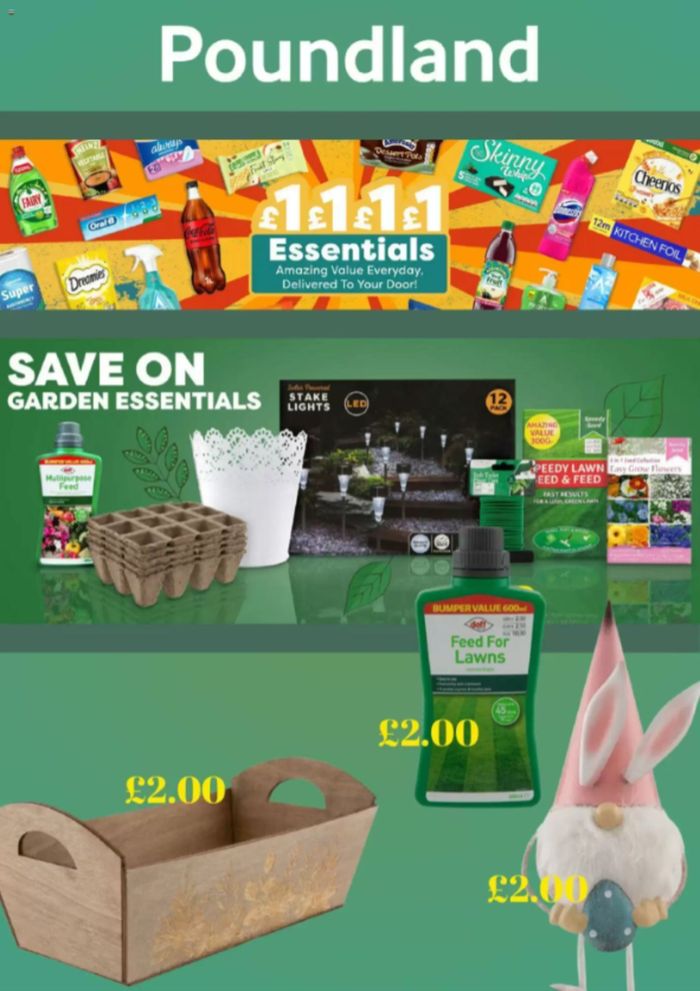 Poundland catalogue | Save On Garden Essentials | 12/04/2024 - 12/05/2024