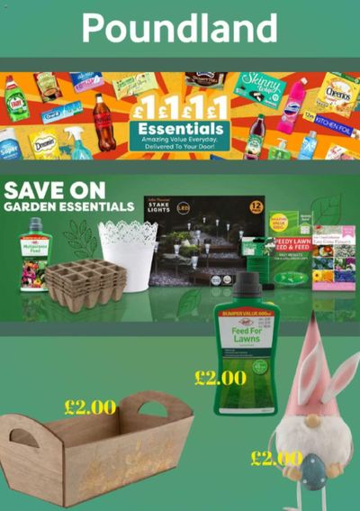 Poundland catalogue in Belfast | Save On Garden Essentials | 12/04/2024 - 12/05/2024