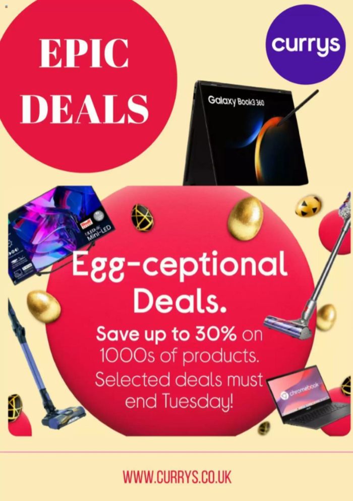 Currys catalogue in Liverpool | Epic Deals | 11/04/2024 - 10/05/2024