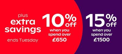 Home & Furniture offers in Reading | Extra Savings  in Bensons for Beds | 12/04/2024 - 16/04/2024