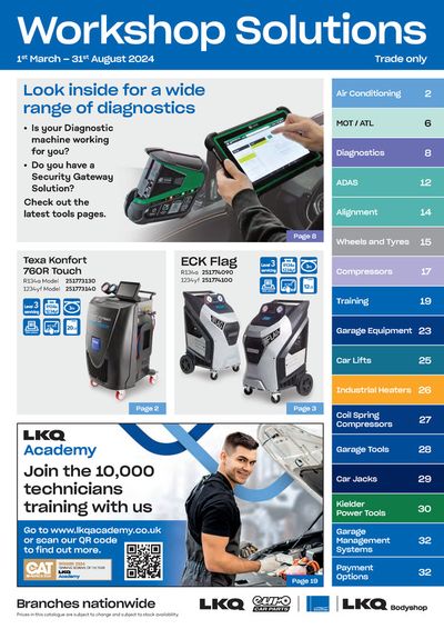 Euro Car Parts catalogue in Hertford | Workshop Solutions | 12/04/2024 - 31/08/2024