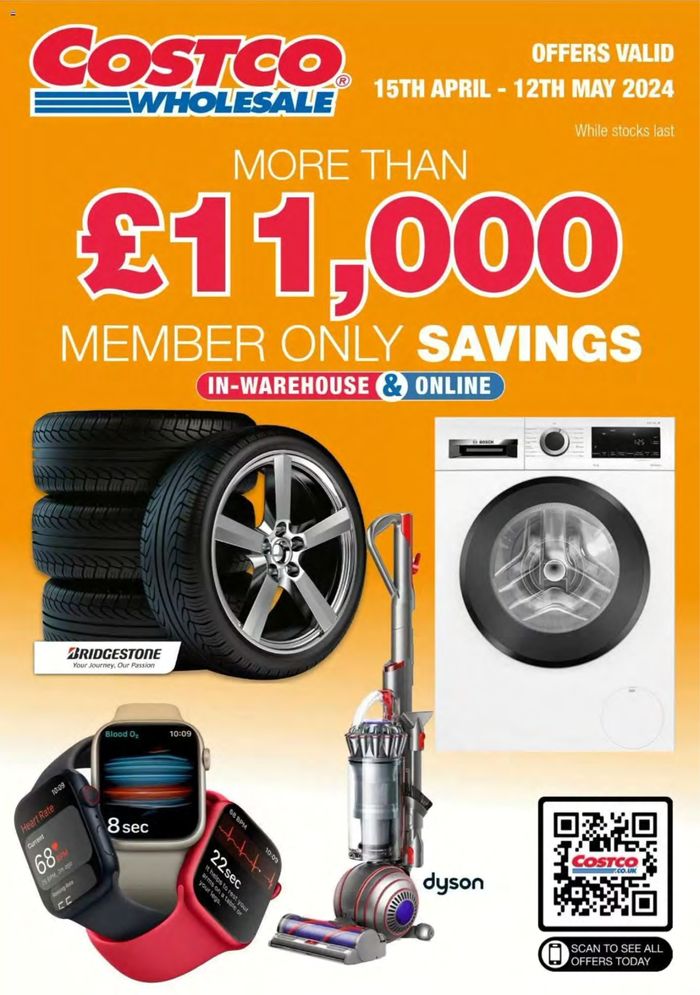 Costco catalogue in Watford | Member-Only Savings | 15/04/2024 - 12/05/2024