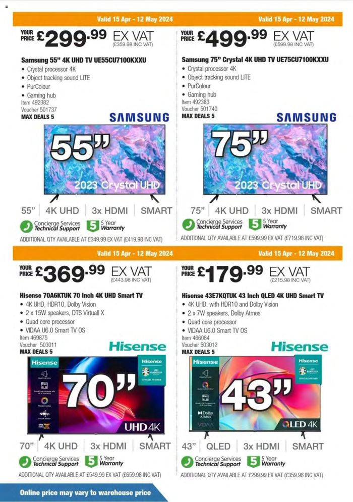 Costco catalogue | Member-Only Savings | 15/04/2024 - 12/05/2024