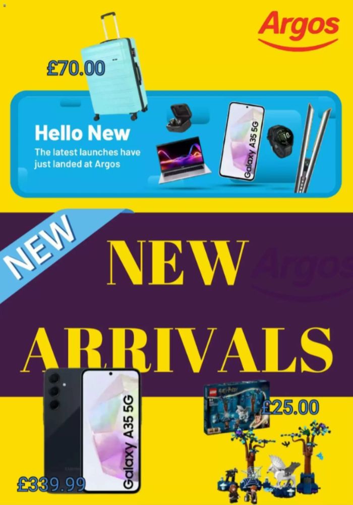 Argos catalogue in Manchester | New Arrivals | 16/04/2024 - 22/04/2024