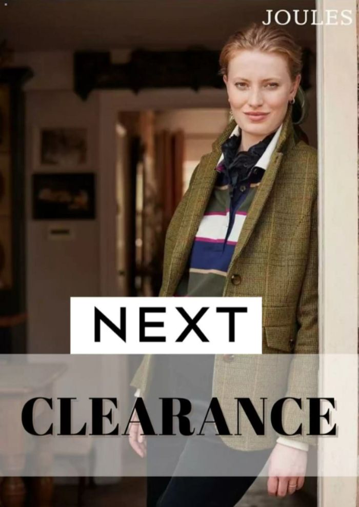 Next catalogue in Edinburgh | Clearance | 19/04/2024 - 19/05/2024
