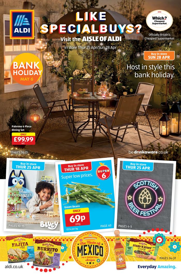 Aldi catalogue in Stoke-on-Trent | Like Special Buys? | 25/04/2024 - 28/04/2024