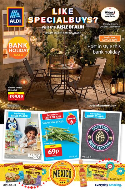 Aldi catalogue in Bolton | Like Special Buys? | 25/04/2024 - 28/04/2024