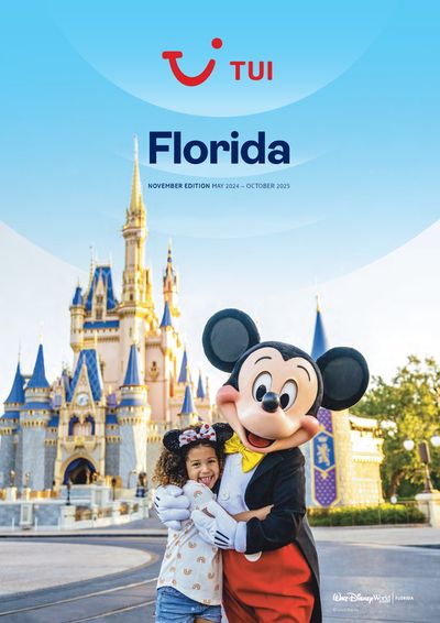 Tui catalogue in Glasgow | Florida May 2024 – Oct 2025 | 01/05/2024 - 31/10/2025
