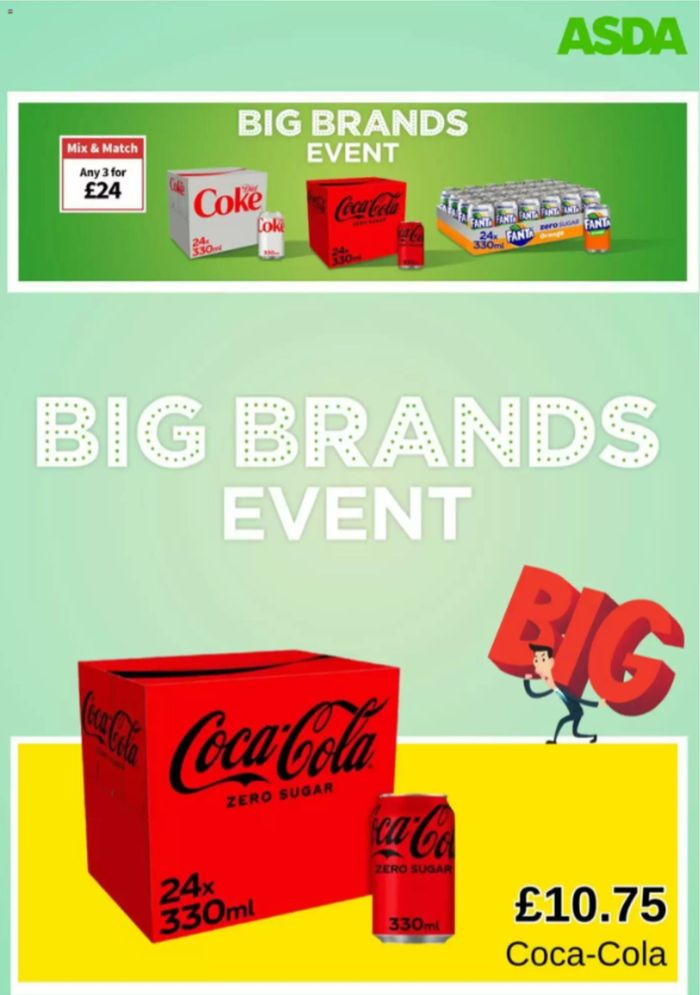 Asda catalogue in Stoke-on-Trent | Big Brands Event | 23/04/2024 - 29/04/2024