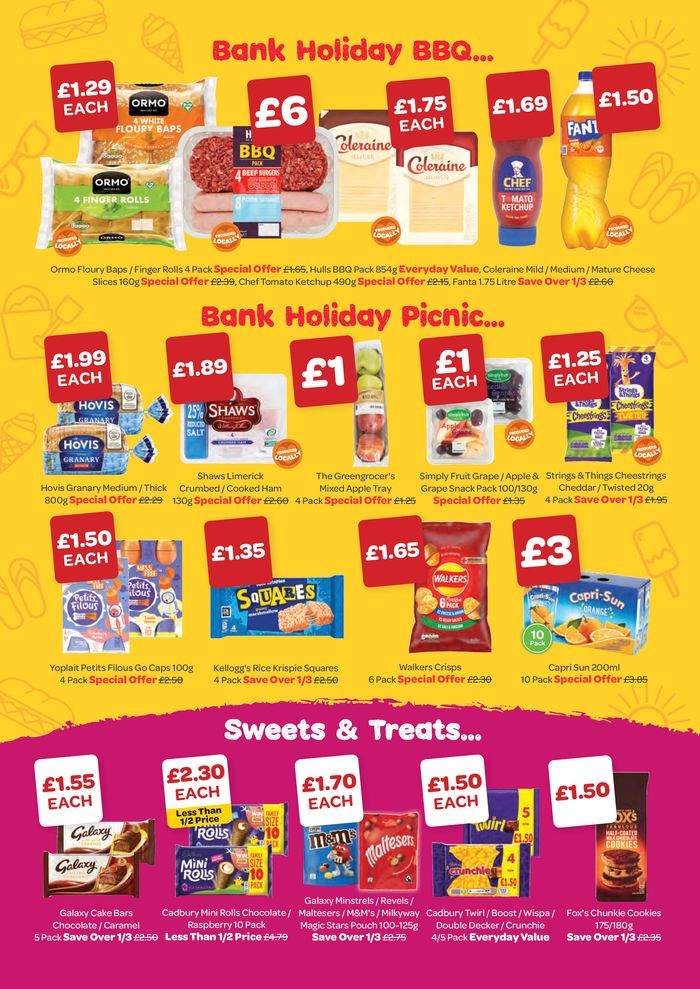 Spar catalogue in Morecambe | Latest Deals | 29/04/2024 - 19/05/2024