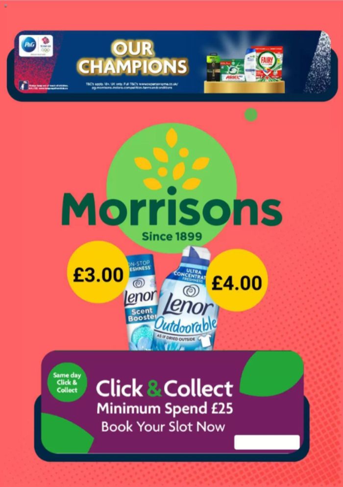 Morrisons catalogue in Orpington | Click & Collect | 29/04/2024 - 05/05/2024