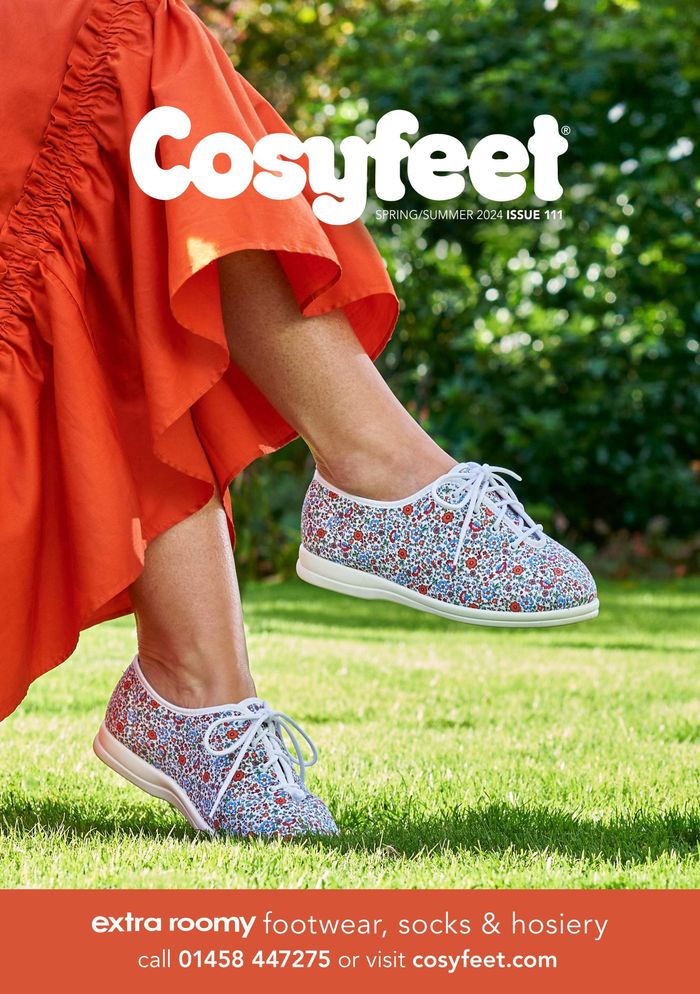 Cosyfeet catalogue in Guisborough | Extra Roomy Footwear, Socks & Hosiery Issue 111 | 30/04/2024 - 31/08/2024