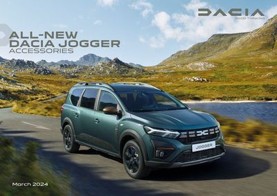 Dacia catalogue in London | All-New Dacia Jogger Accessories | 30/04/2024 - 30/06/2024