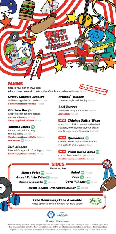 Restaurants offers in Thurnscoe | Kids Menu in T.G.I. Friday's | 30/04/2024 - 30/06/2024