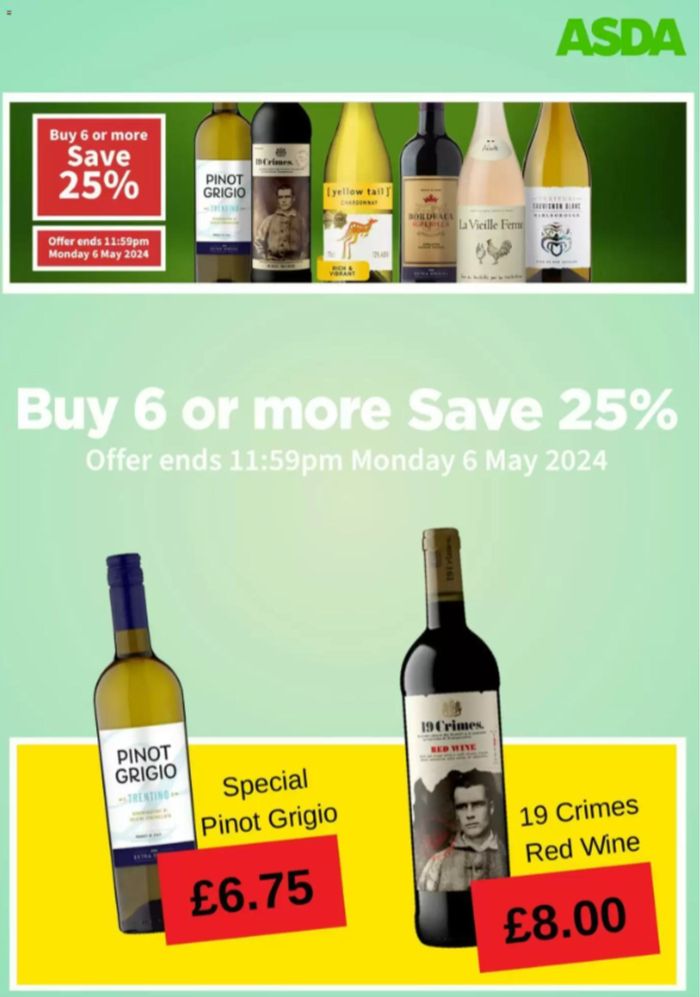 Asda catalogue in London | Weekly Offers | 30/04/2024 - 06/05/2024