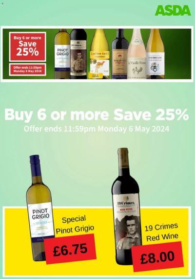 Supermarkets offers in Clayton-le-moors | Weekly Offers in Asda | 30/04/2024 - 06/05/2024