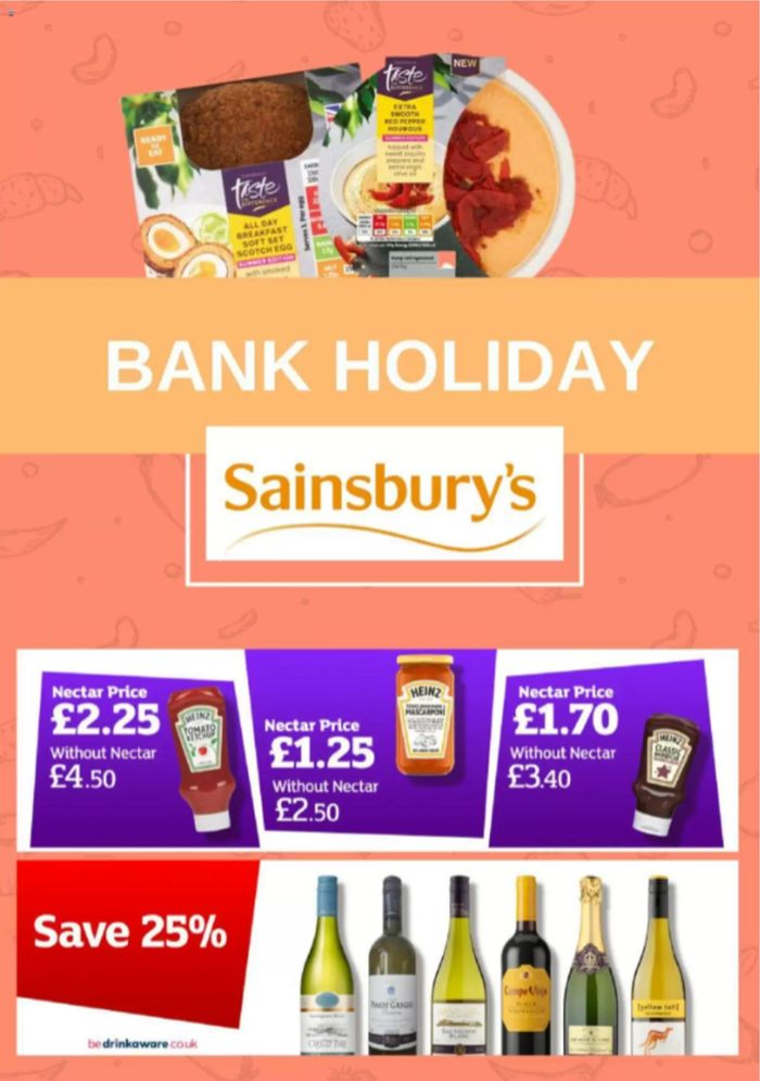 Sainsbury's catalogue in Hull | Bank Holiday  | 30/04/2024 - 06/05/2024