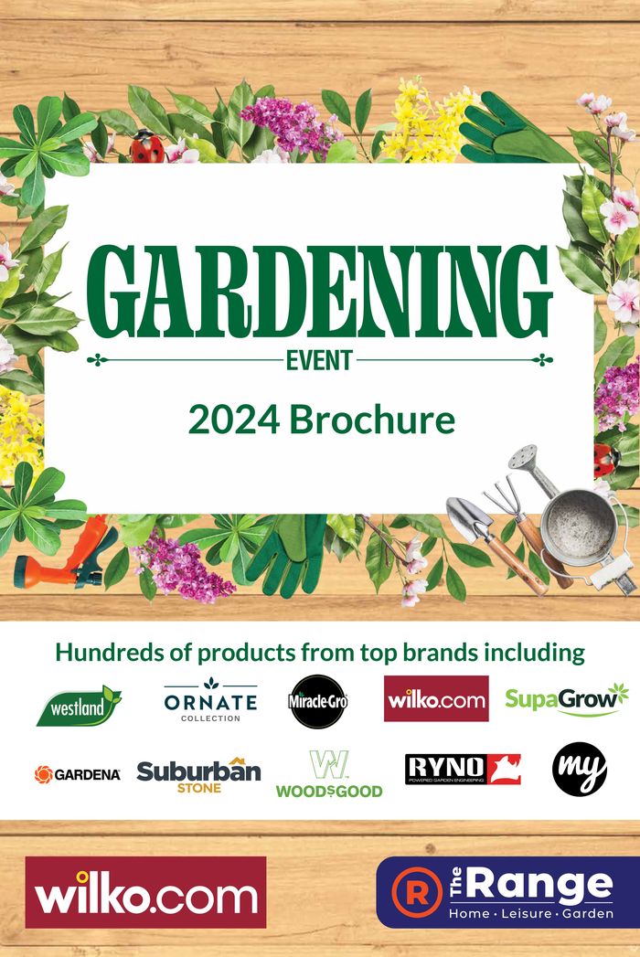 The Range catalogue in Ayr | The Gardening Event 2024 | 02/05/2024 - 12/06/2024