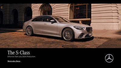 Mercedes-Benz catalogue in Ayr | Mercedes Benz S-Class Saloon | 02/05/2024 - 30/11/2024