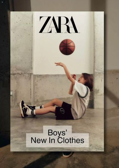 Clothes, Shoes & Accessories offers | Boys New In Clothes in ZARA | 02/05/2024 - 31/05/2024