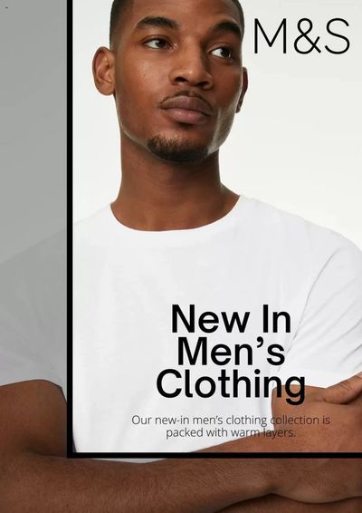 Department Stores offers in Rushden | New In Men's Clothing in Marks & Spencer | 02/05/2024 - 31/05/2024
