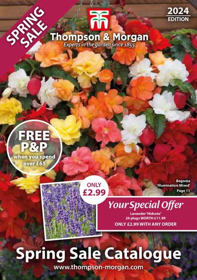 Garden & DIY offers in Padiham | Spring Sale Catalogue in Thompson & Morgan | 02/05/2024 - 31/05/2024