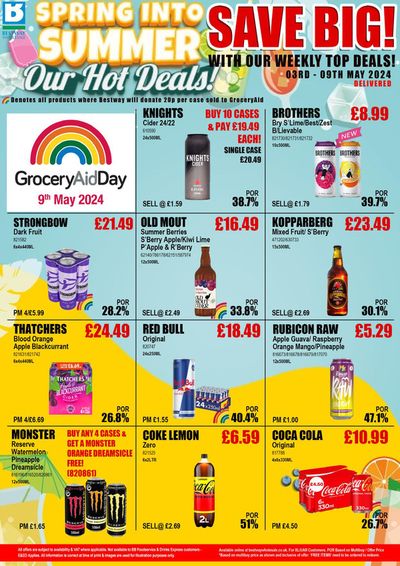 Supermarkets offers in Lofthouse | Save Big in Bestway | 03/05/2024 - 09/05/2024