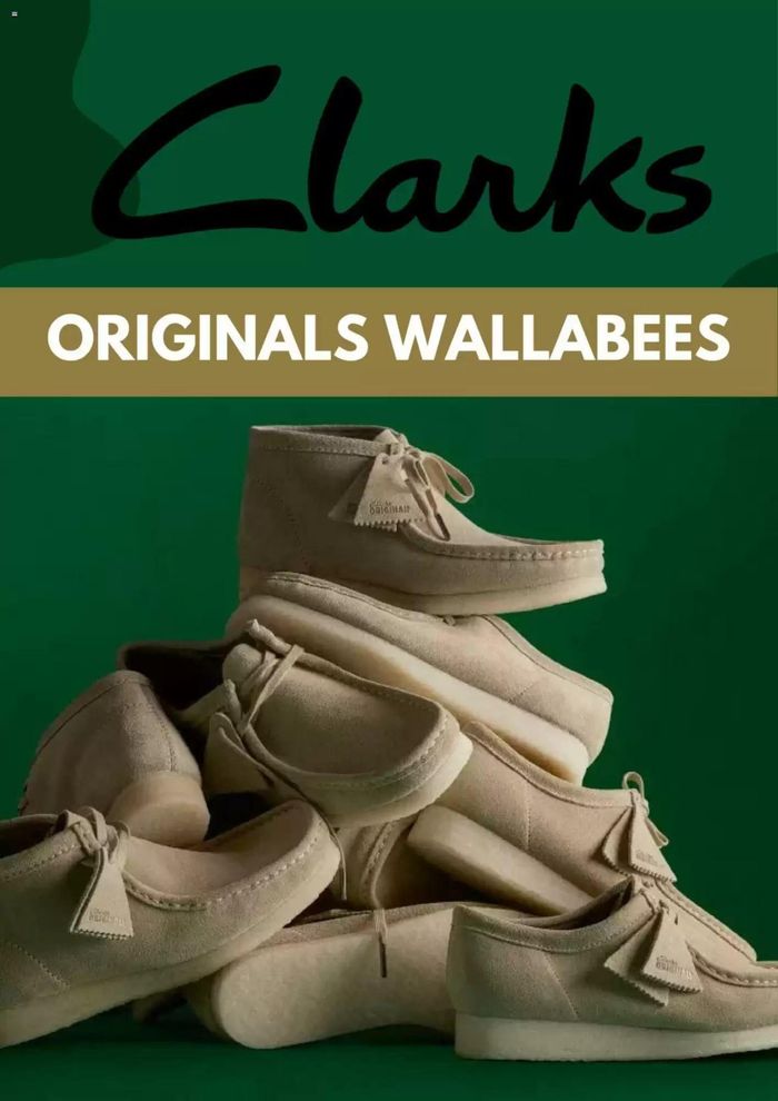 Clarks catalogue in Haverfordwest | Originals Wallabees | 03/05/2024 - 02/06/2024