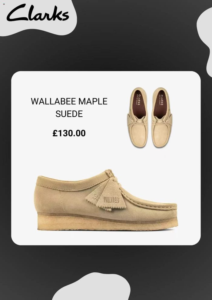 Clarks catalogue in Haverfordwest | Originals Wallabees | 03/05/2024 - 02/06/2024
