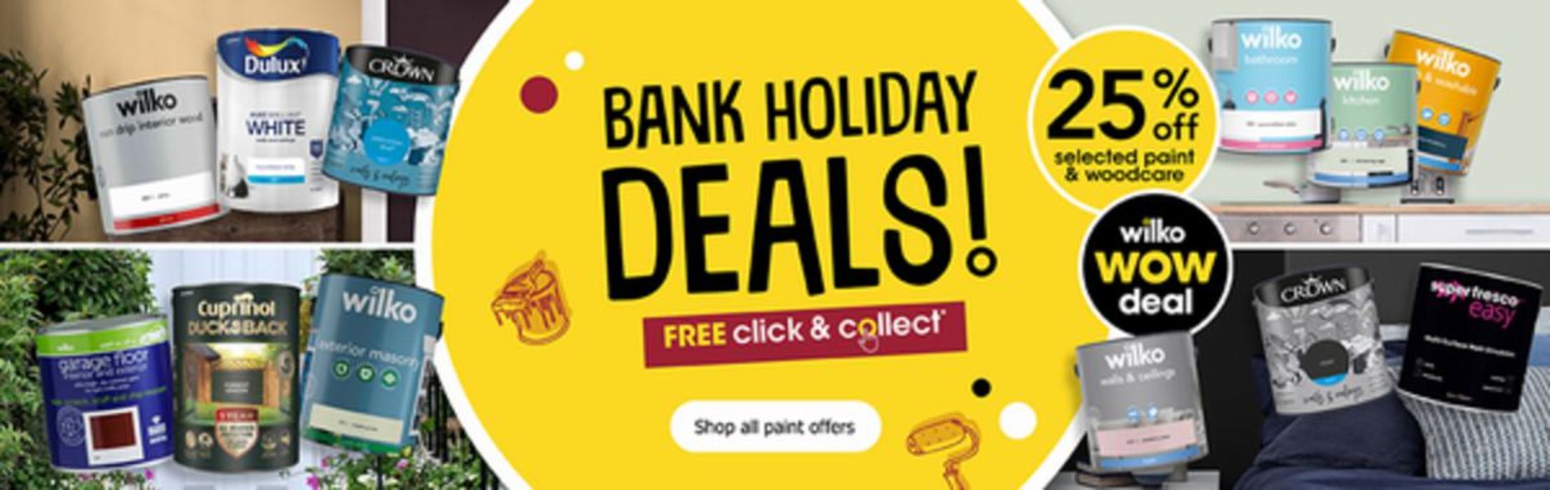 Wilko catalogue in Market Drayton | Bank Holiday Deals | 03/05/2024 - 16/05/2024