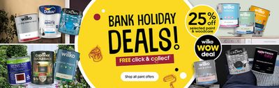 Department Stores offers in Newburn | Bank Holiday Deals in Wilko | 03/05/2024 - 16/05/2024