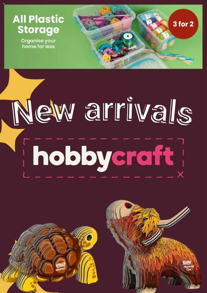 Hobbycraft catalogue in Knowle | New Arrivals | 07/05/2024 - 03/06/2024