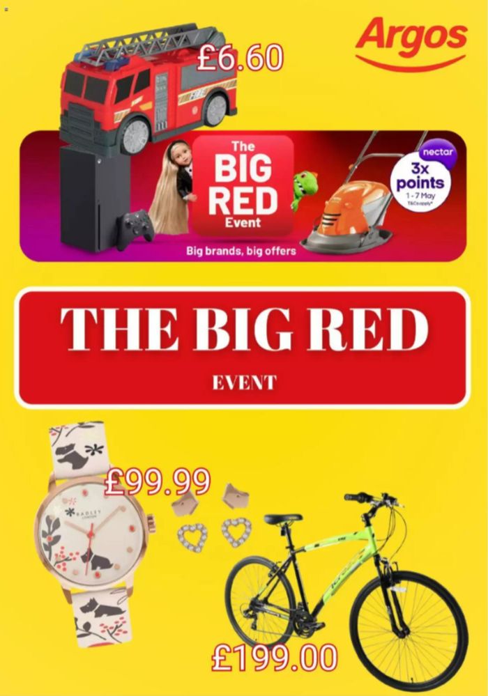 Argos catalogue in Ashbourne | The Big Red Event | 07/05/2024 - 13/05/2024